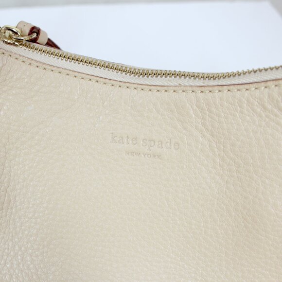 Kate Spade Hobo Handbag in Creamy Pebbled Leather - Picture 2 of 9